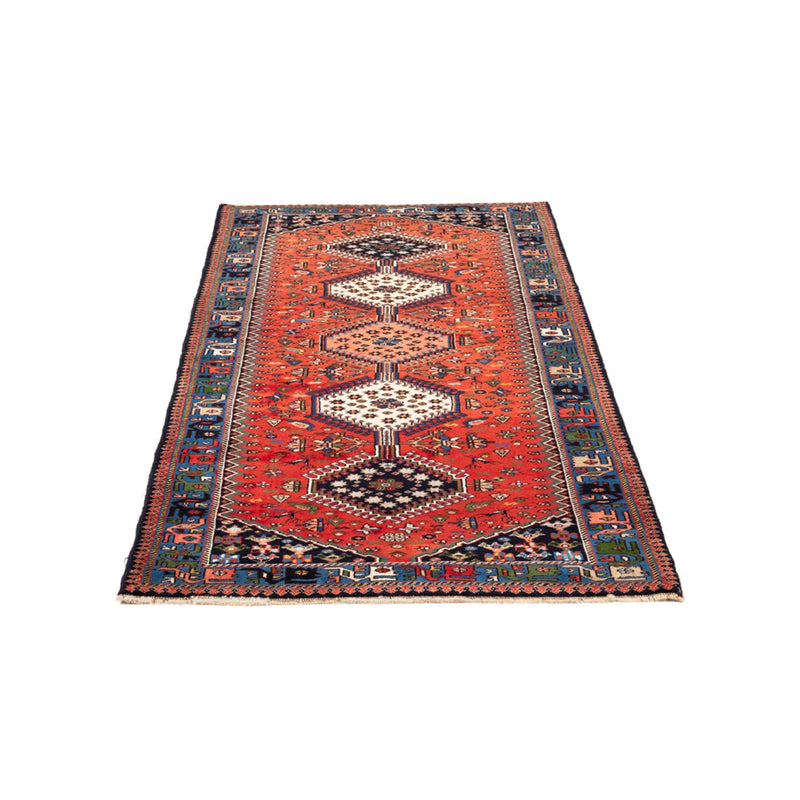 Tapis de couloir Tapis persan - Nomadic - 194 x 81 cm - rouge