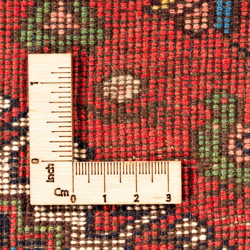 Tapis de couloir Tapis persan - Nomadic - 194 x 81 cm - rouge