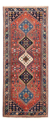 Tapis de couloir Tapis persan - Nomadic - 197 x 80 cm - rouge