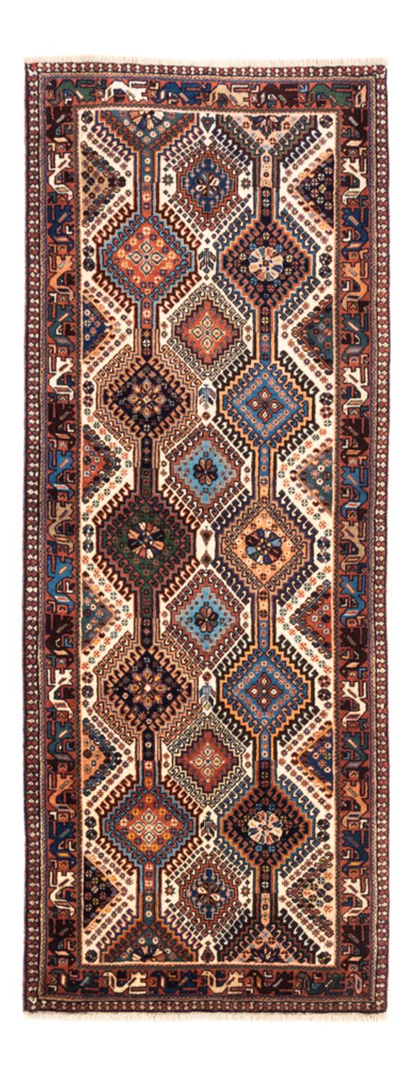 Tapis de couloir Tapis persan - Nomadic - 204 x 83 cm - crème