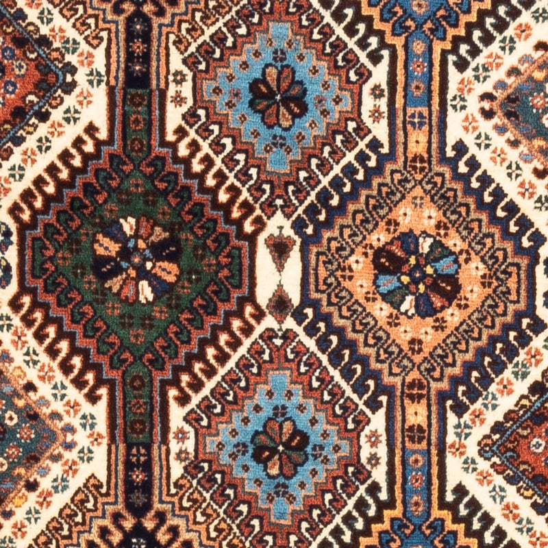 Tapis de couloir Tapis persan - Nomadic - 204 x 83 cm - crème