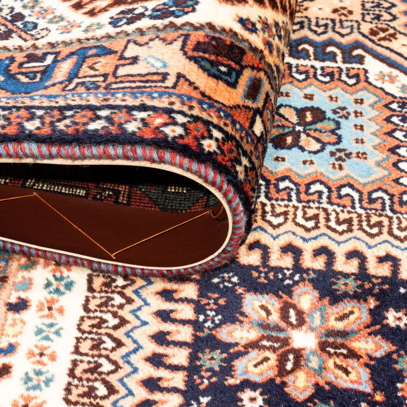 Tapis de couloir Tapis persan - Nomadic - 204 x 83 cm - crème