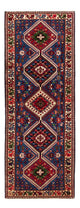 Tapis de couloir Tapis persan - Nomadic - 200 x 79 cm - bleu