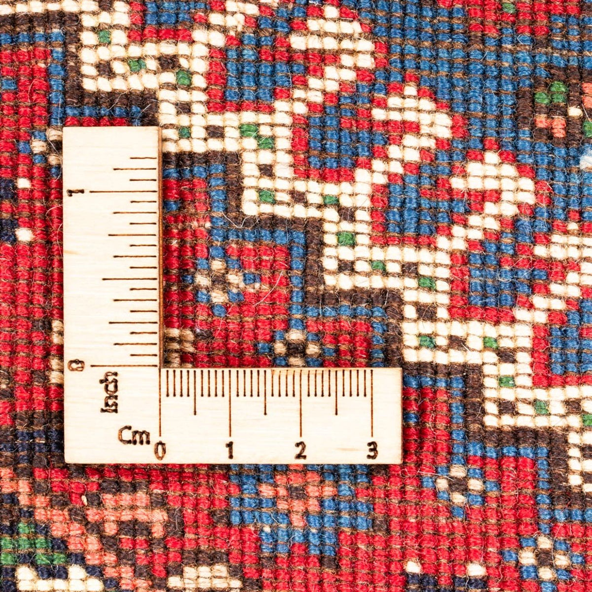 Tapis de couloir Tapis persan - Nomadic - 200 x 79 cm - bleu