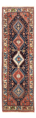 Tapis de couloir Tapis persan - Nomadic - 187 x 60 cm - bleu foncé