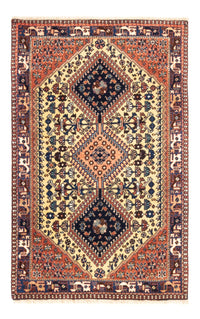 Tapis persan - Nomadic - 140 x 74 cm - crème