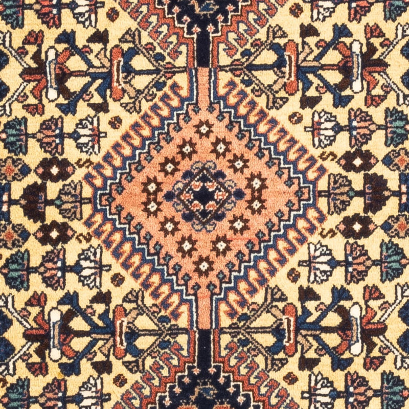 Tapis persan - Nomadic - 140 x 74 cm - crème