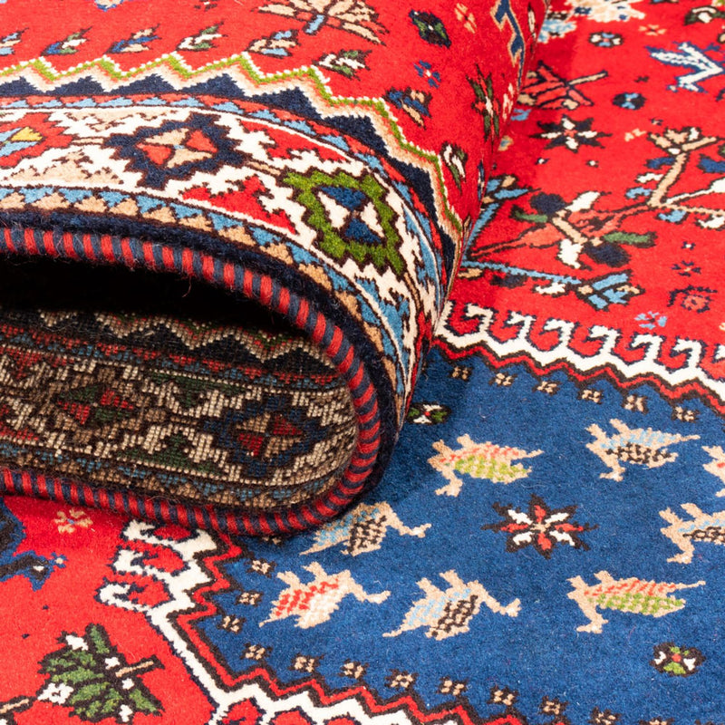 Tapis de couloir Tapis persan - Nomadic - 192 x 78 cm - rouge