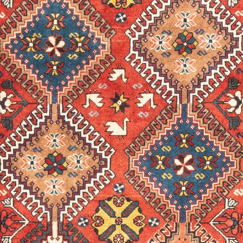 Tapis de couloir Tapis persan - Nomadic - 190 x 81 cm - rouge