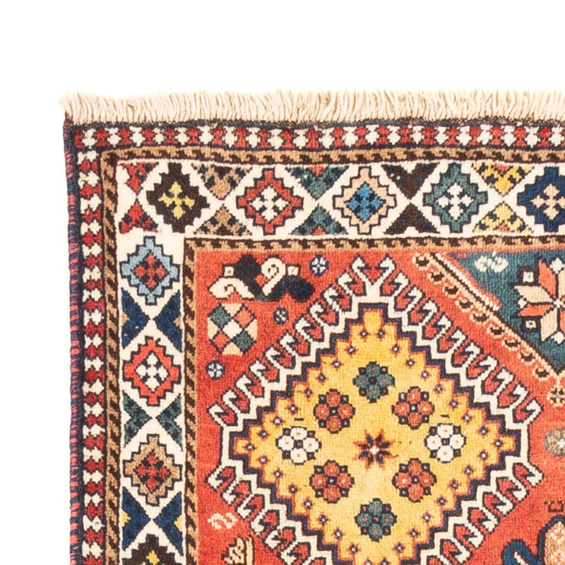 Tapis de couloir Tapis persan - Nomadic - 190 x 81 cm - rouge