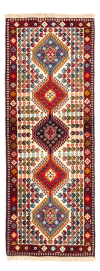 Tapis de couloir Tapis persan - Nomadic - 197 x 78 cm - crème