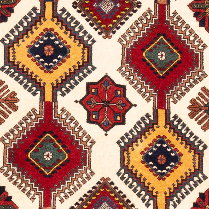 Tapis de couloir Tapis persan - Nomadic - 184 x 80 cm - crème