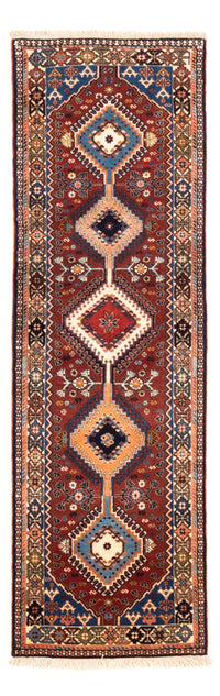 Tapis de couloir Tapis persan - Nomadic - 194 x 60 cm - rouge