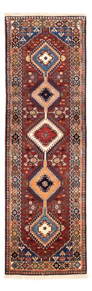 Tapis de couloir Tapis persan - Nomadic - 194 x 60 cm - rouge