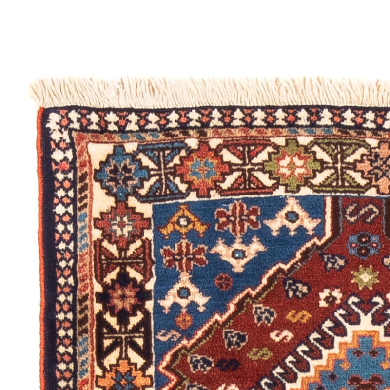 Tapis de couloir Tapis persan - Nomadic - 194 x 60 cm - rouge