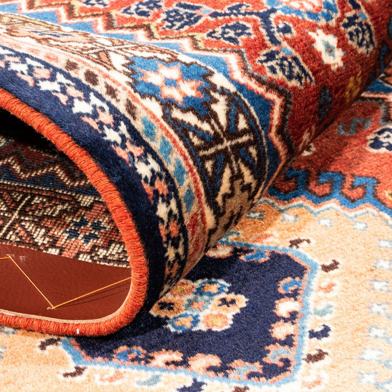 Tapis de couloir Tapis persan - Nomadic - 194 x 60 cm - rouge