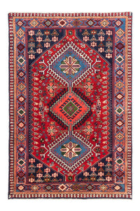 Tapis persan - Nomadic - 115 x 82 cm - rouge