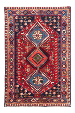 Tapis persan - Nomadic - 115 x 82 cm - rouge