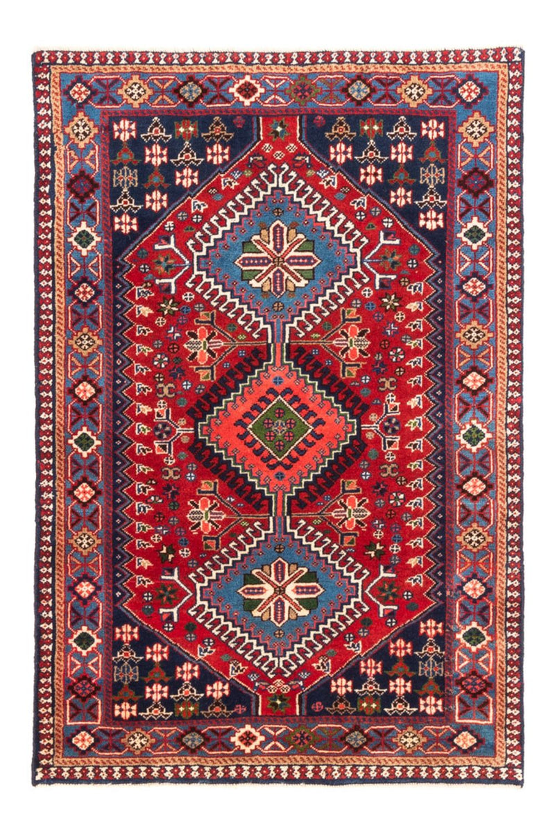 Tapis persan - Nomadic - 115 x 82 cm - rouge