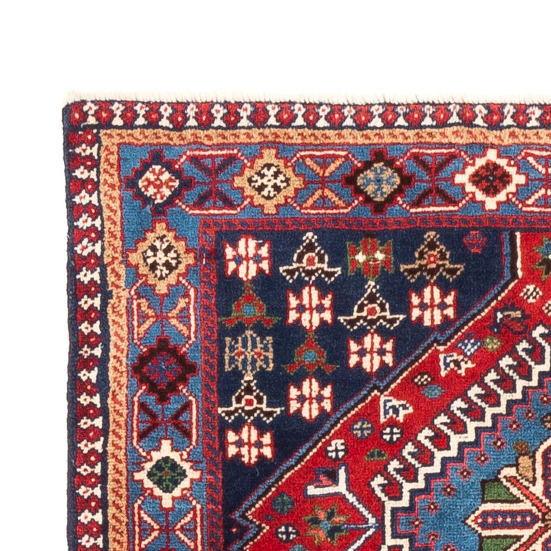 Tapis persan - Nomadic - 115 x 82 cm - rouge