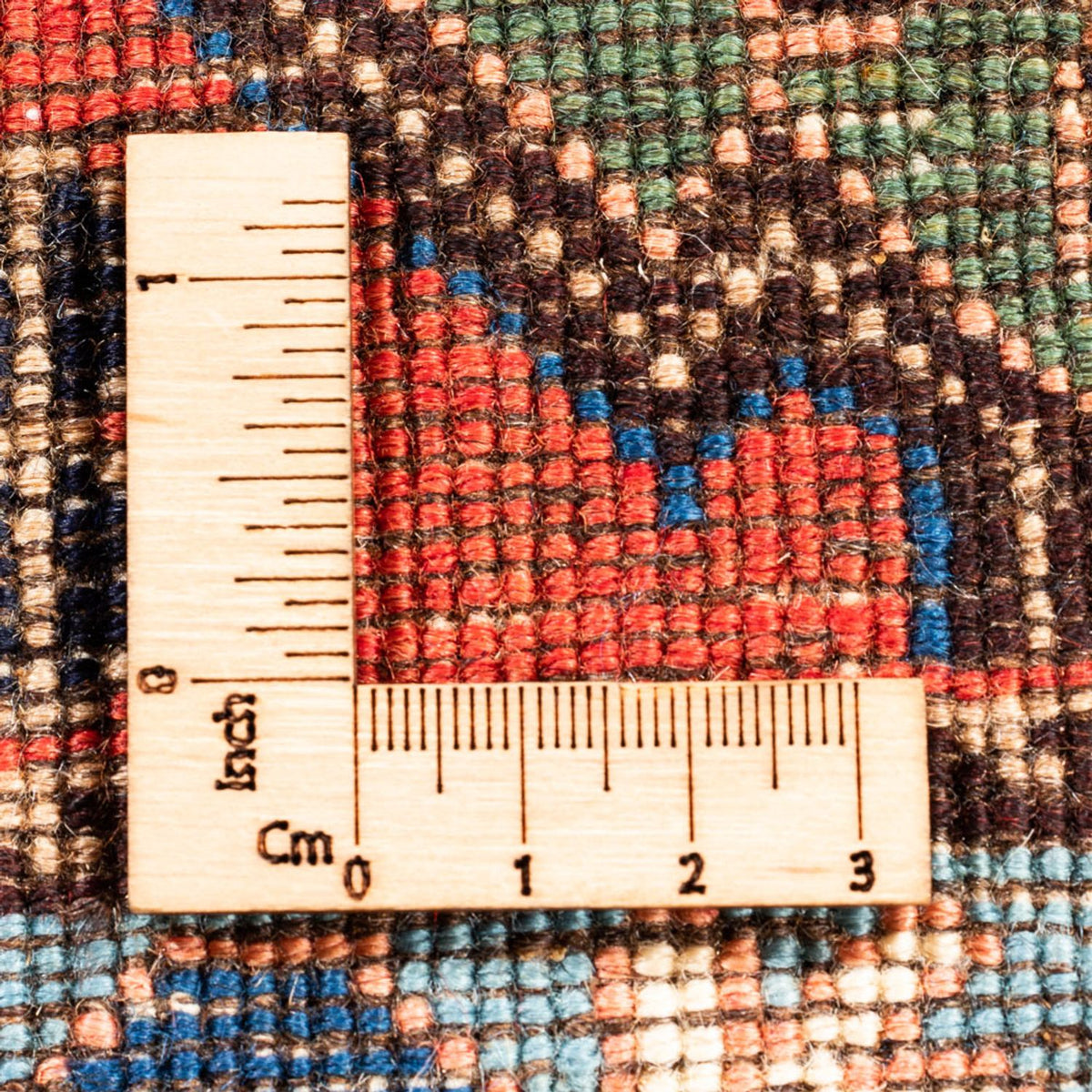 Tapis persan - Nomadic - 130 x 80 cm - vert