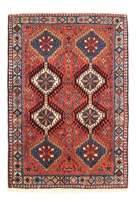 Tapis persan - Nomadic - 118 x 81 cm - rouge