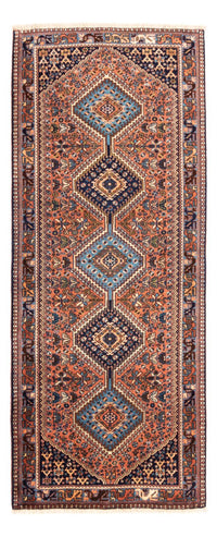Tapis de couloir Tapis persan - Nomadic - 197 x 80 cm - rouge