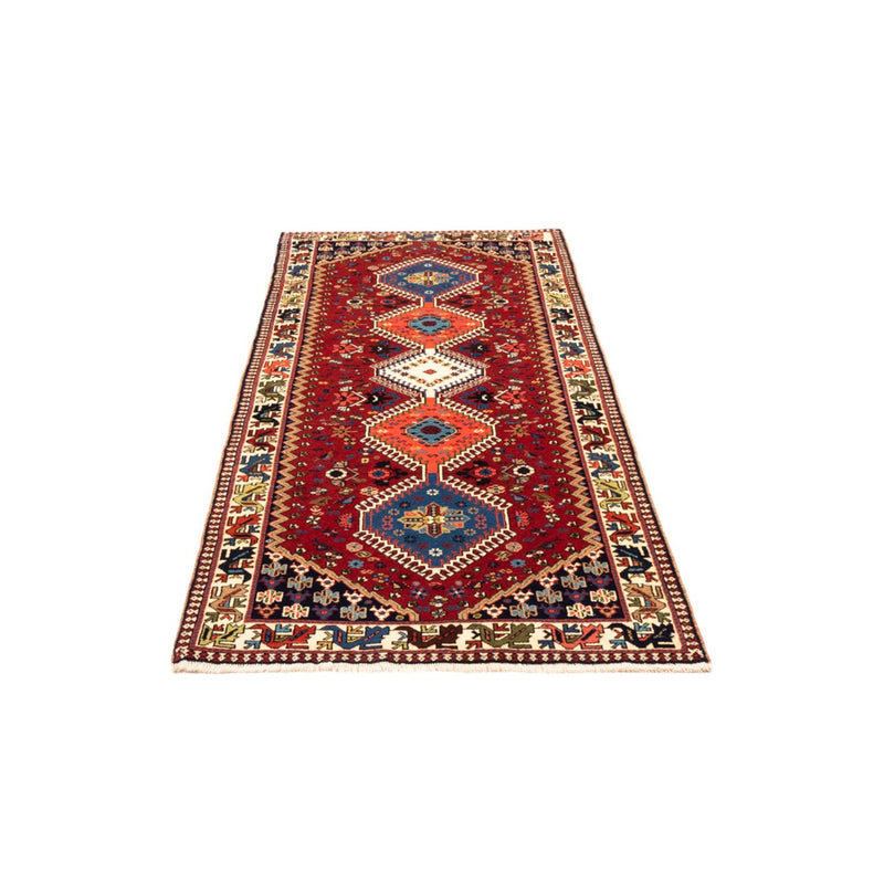 Tapis de couloir Tapis persan - Nomadic - 196 x 80 cm - rouge