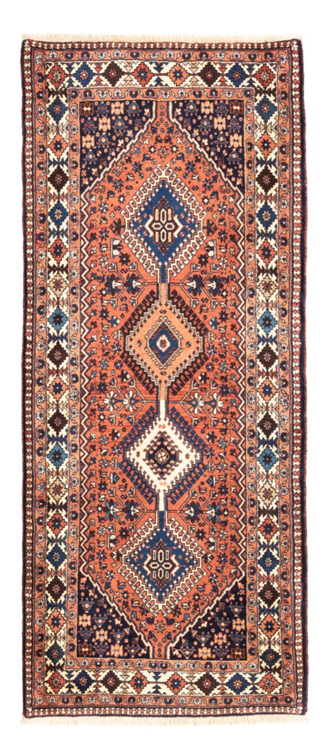 Tapis de couloir Tapis persan - Nomadic - 190 x 80 cm - rouge