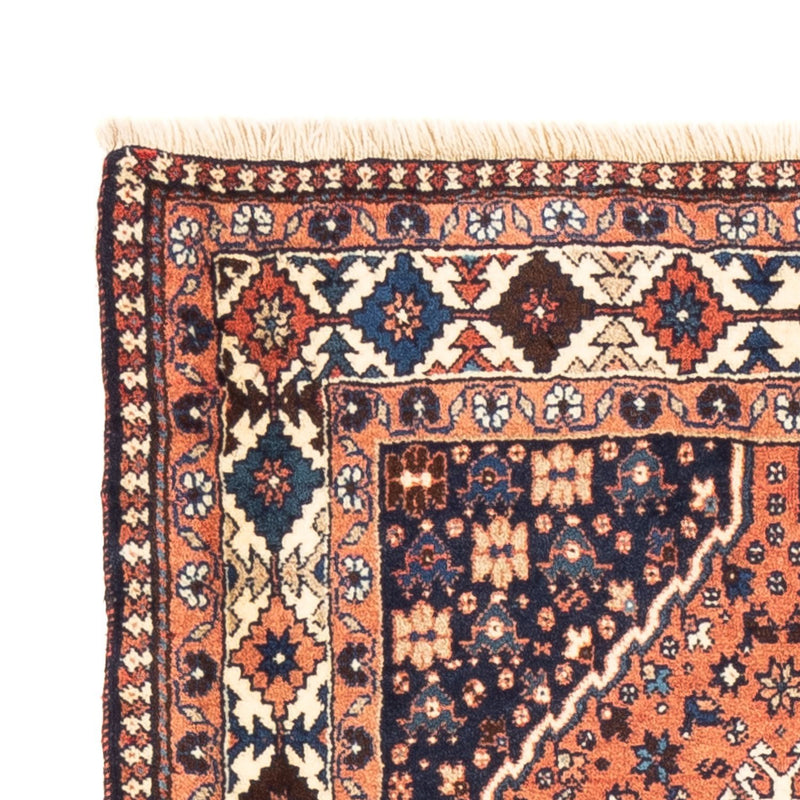 Tapis de couloir Tapis persan - Nomadic - 190 x 80 cm - rouge