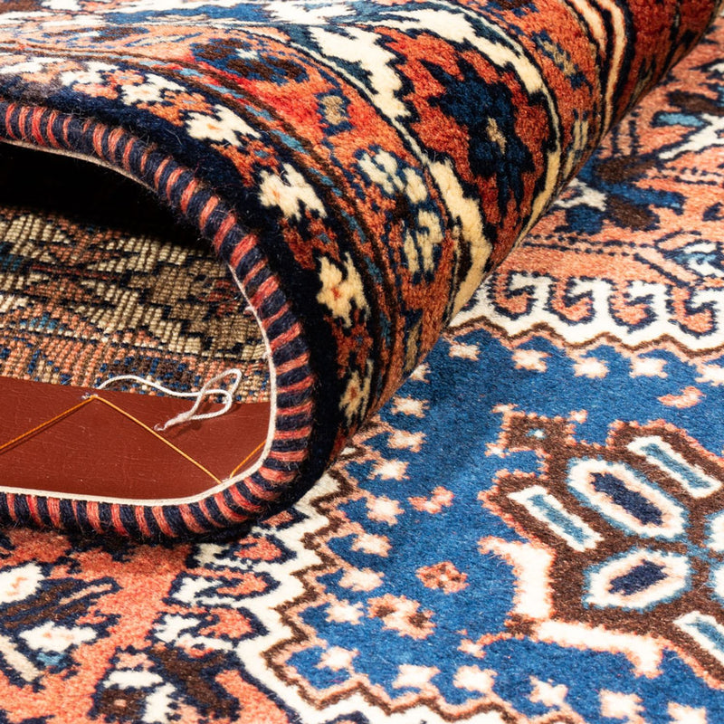 Tapis de couloir Tapis persan - Nomadic - 190 x 80 cm - rouge