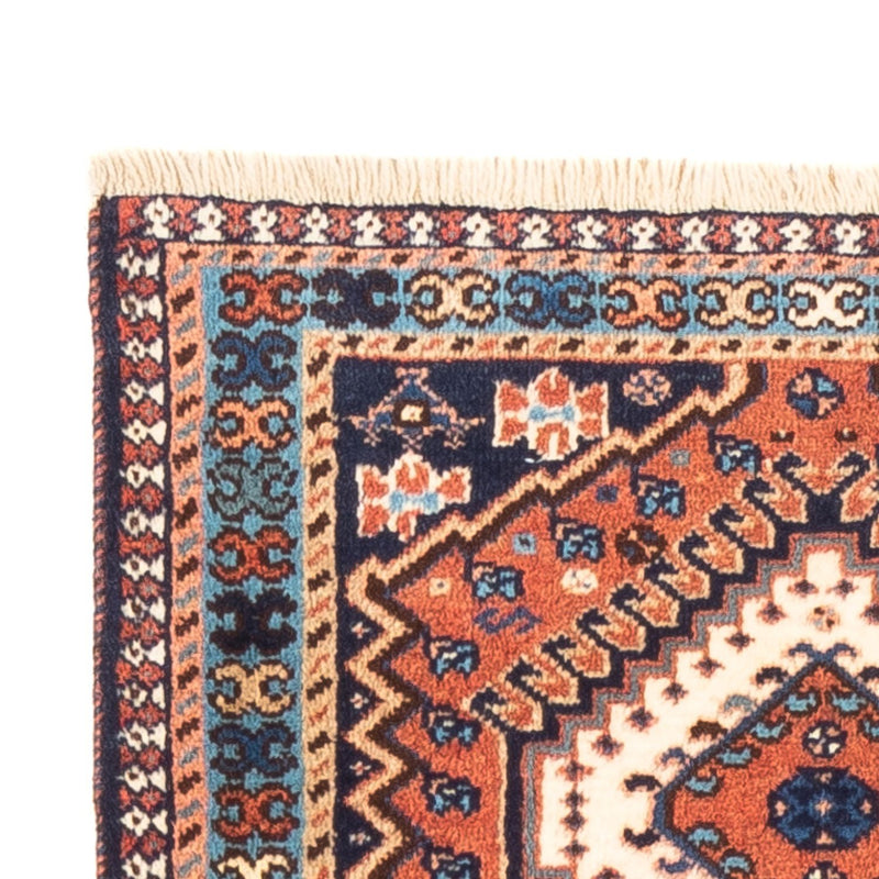 Tapis de couloir Tapis persan - Nomadic - 195 x 60 cm - rouge