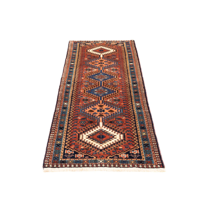 Tapis de couloir Tapis persan - Nomadic - 195 x 60 cm - rouge