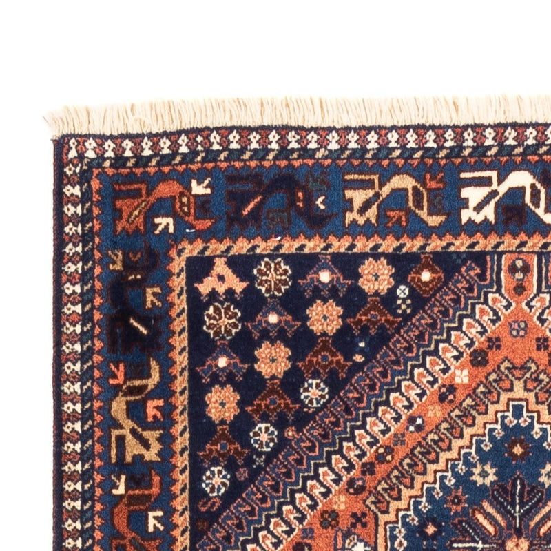 Tapis de couloir Tapis persan - Nomadic - 200 x 80 cm - rouge