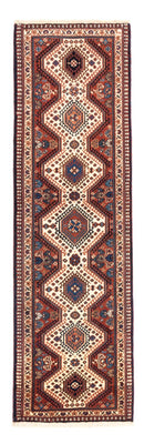 Tapis de couloir Tapis persan - Nomadic - 190 x 85 cm - crème