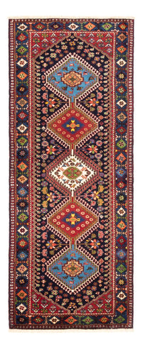 Tapis de couloir Tapis persan - Nomadic - 190 x 80 cm - bleu foncé