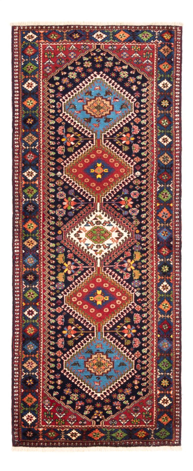 Tapis de couloir Tapis persan - Nomadic - 190 x 80 cm - bleu foncé