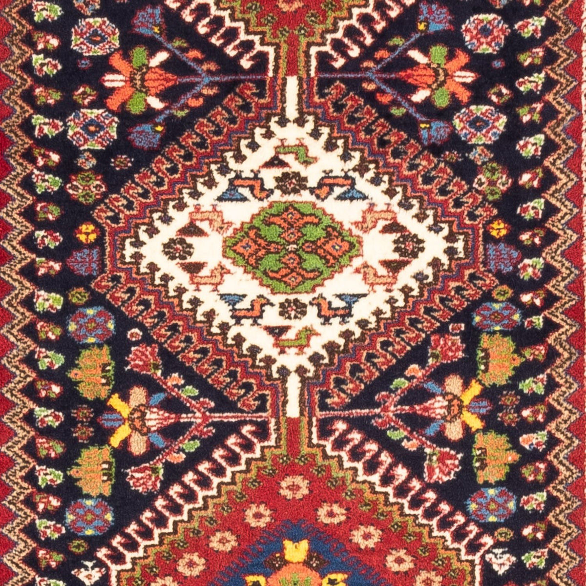 Tapis de couloir Tapis persan - Nomadic - 190 x 80 cm - bleu foncé