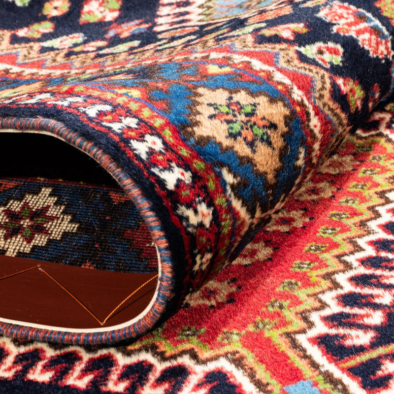 Tapis de couloir Tapis persan - Nomadic - 190 x 80 cm - bleu foncé