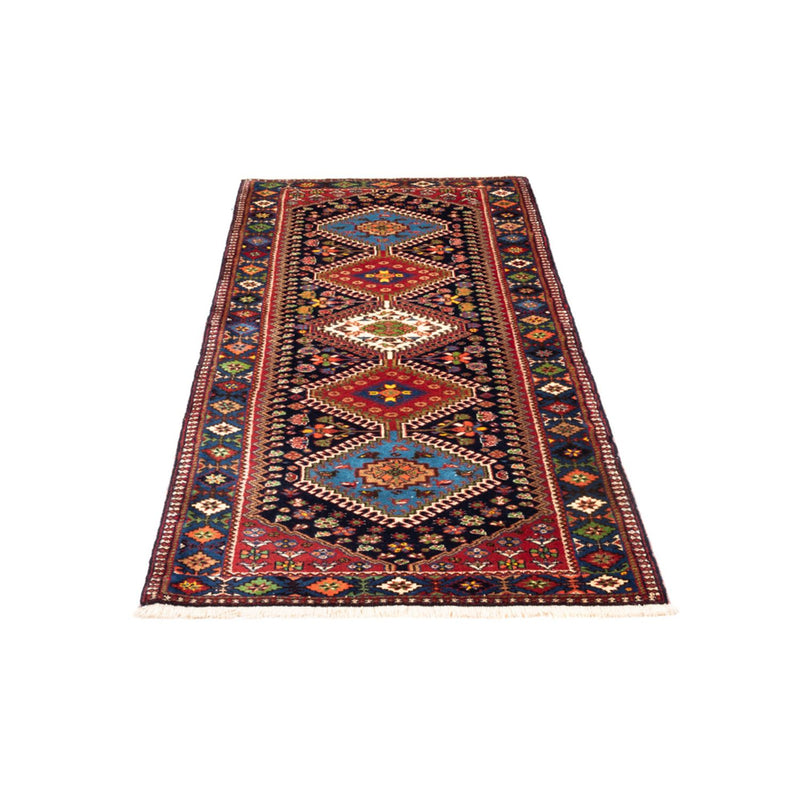Tapis de couloir Tapis persan - Nomadic - 190 x 80 cm - bleu foncé