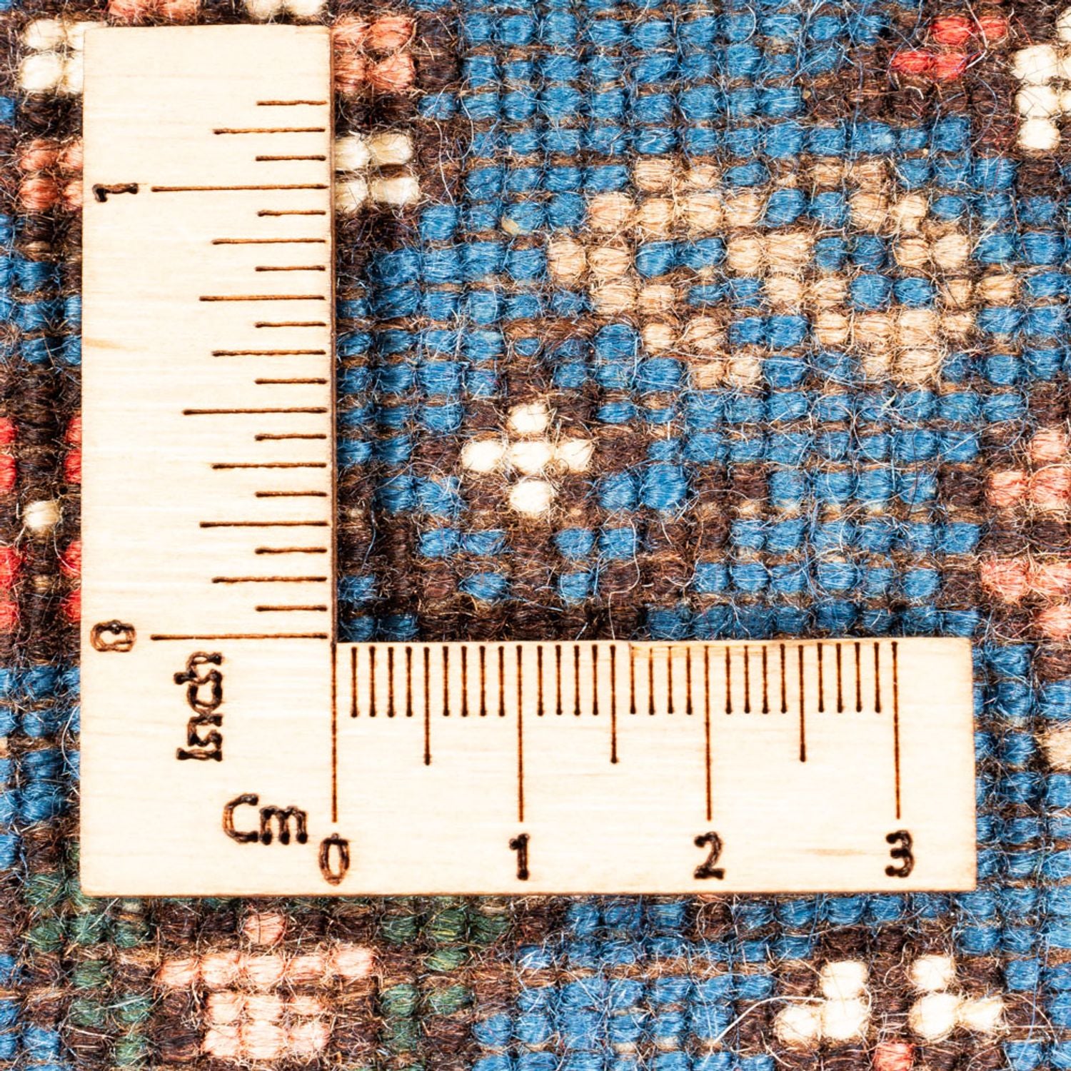 Tapis de couloir Tapis persan - Nomadic - 200 x 84 cm - bleu