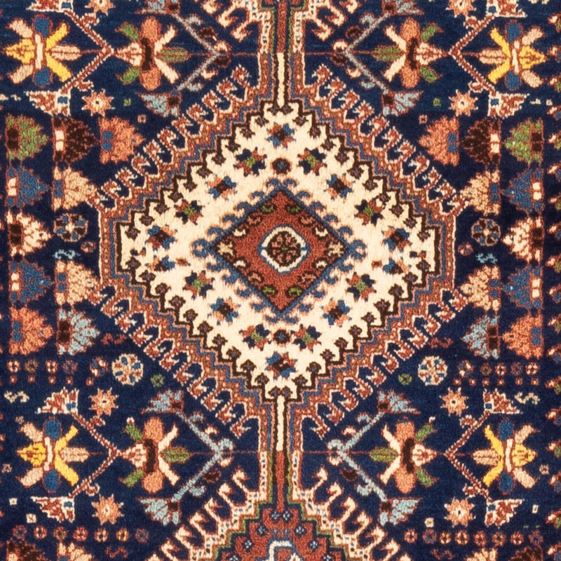 Tapis de couloir Tapis persan - Nomadic - 204 x 80 cm - bleu foncé