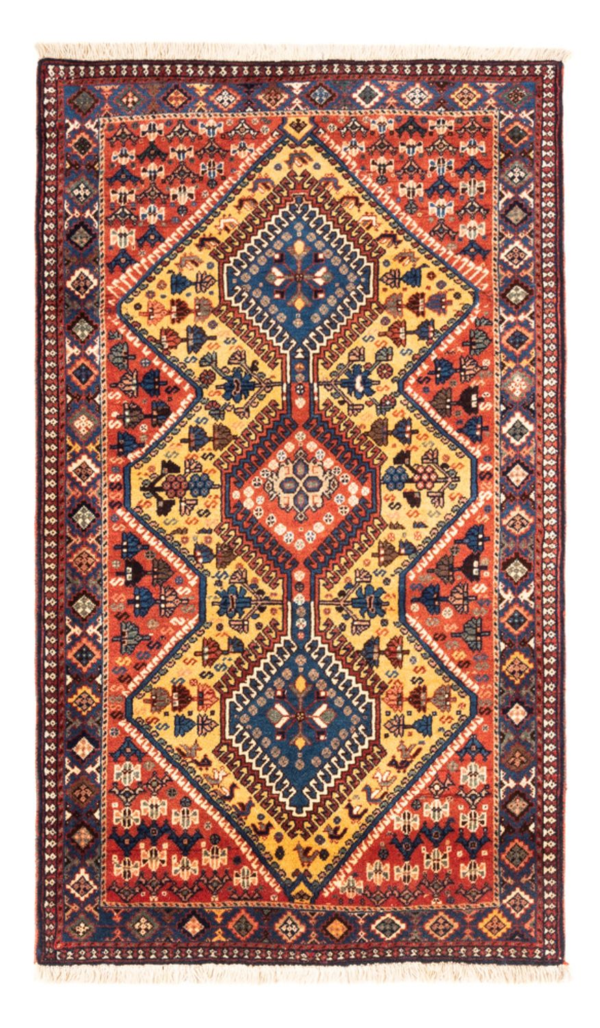 Tapis persan - Nomadic - 148 x 85 cm - jaune
