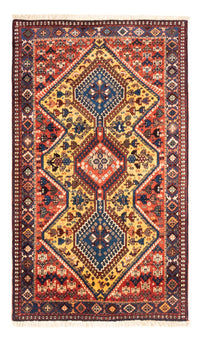 Tapis persan - Nomadic - 148 x 85 cm - jaune