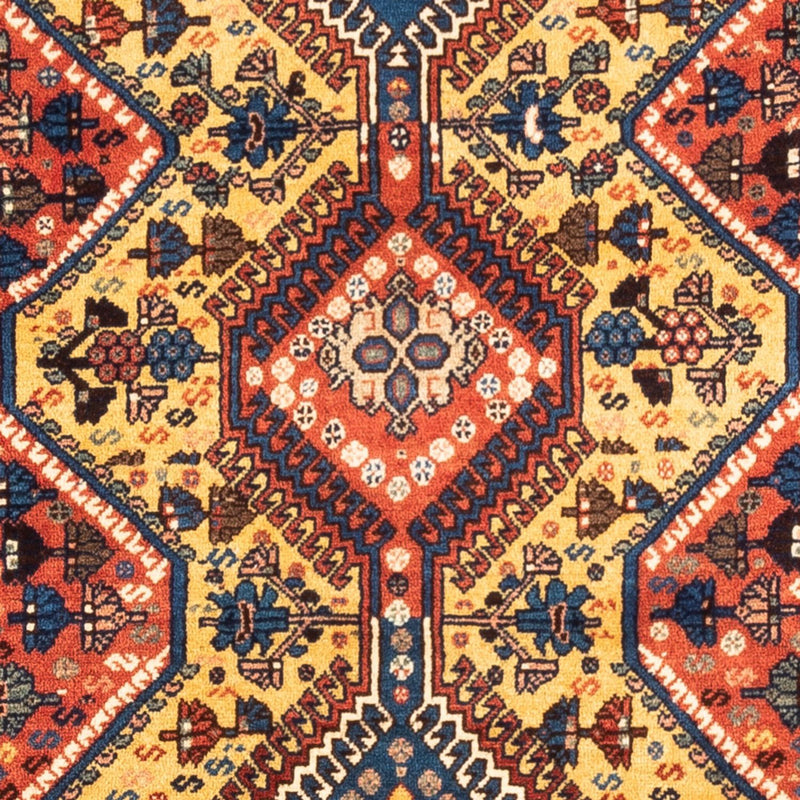 Tapis persan - Nomadic - 148 x 85 cm - jaune