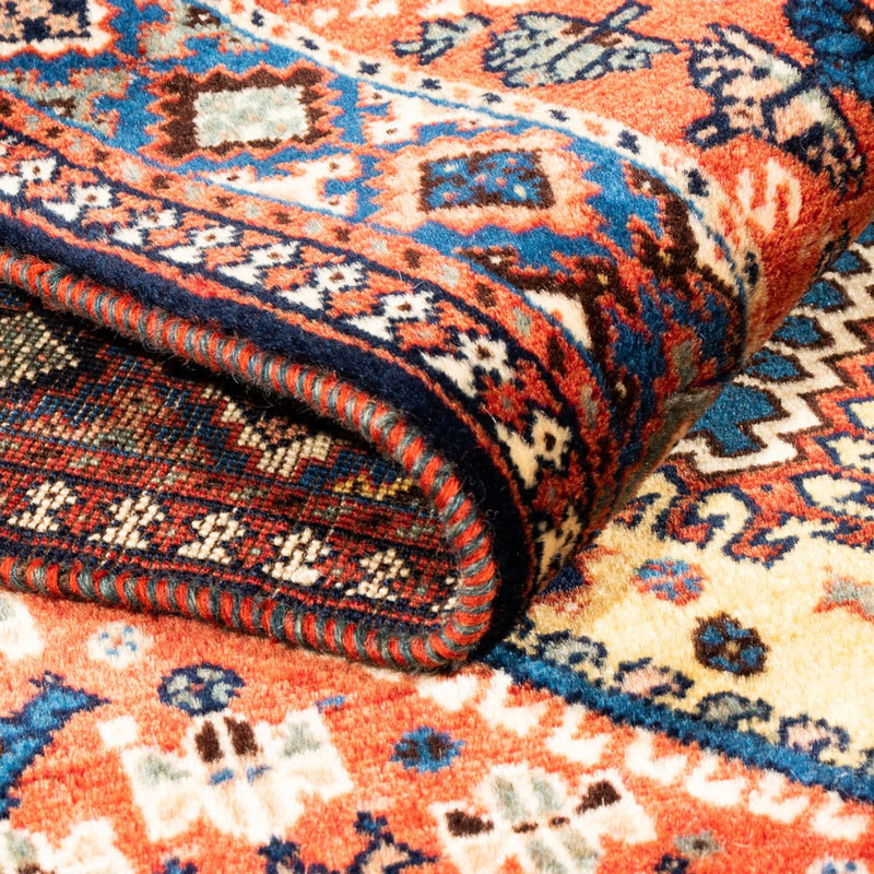 Tapis persan - Nomadic - 148 x 85 cm - jaune