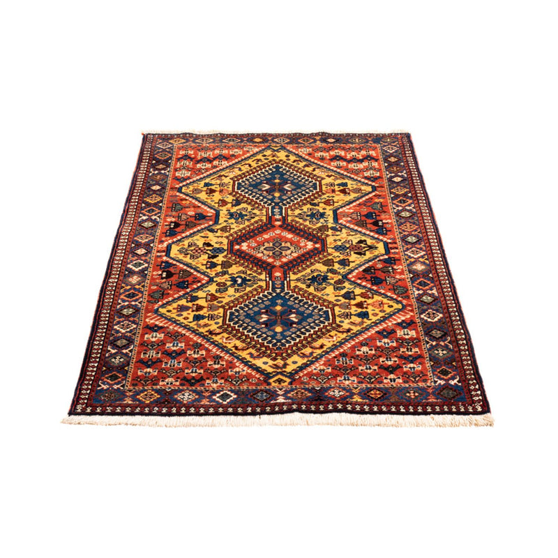 Tapis persan - Nomadic - 148 x 85 cm - jaune