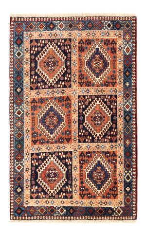 Tapis persan - Nomadic - 128 x 80 cm - multicolore