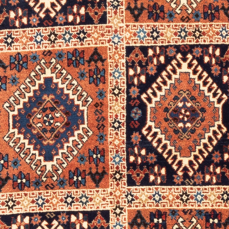 Tapis persan - Nomadic - 128 x 80 cm - multicolore