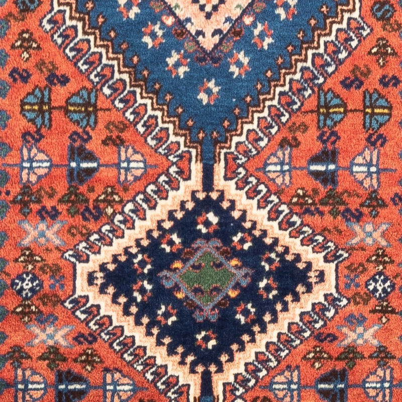 Tapis persan - Nomadic - 135 x 85 cm - rouge